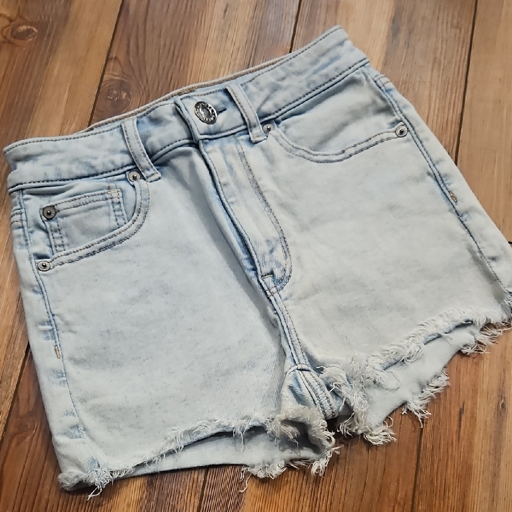 American Eagle super high rise shortie